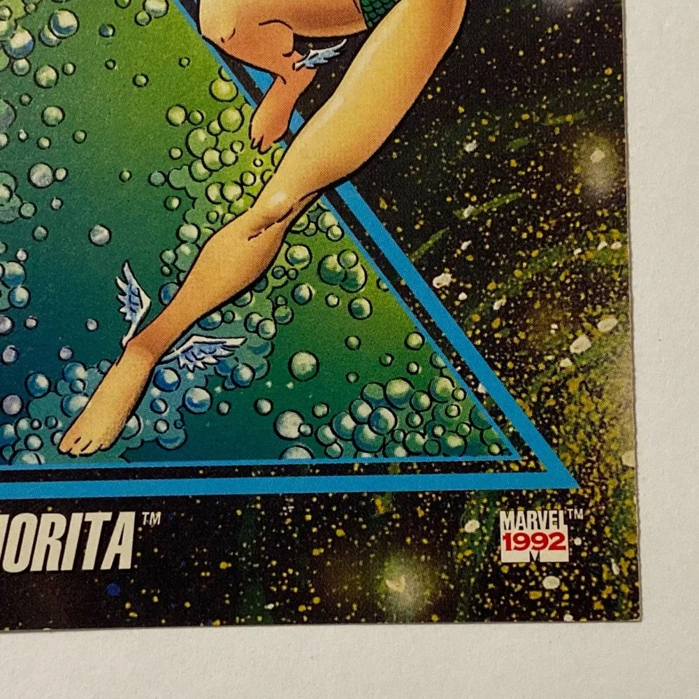 Vintage Marvel Comics 1992 Namorita Super Heroes Trading Card #49 Impel GUC
